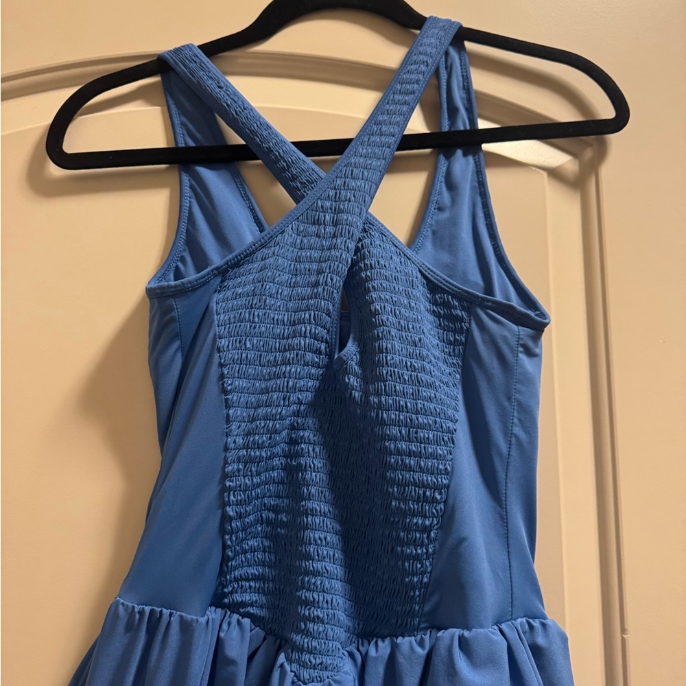JoyLab Blue Mini Dress - Picture 4 of 5